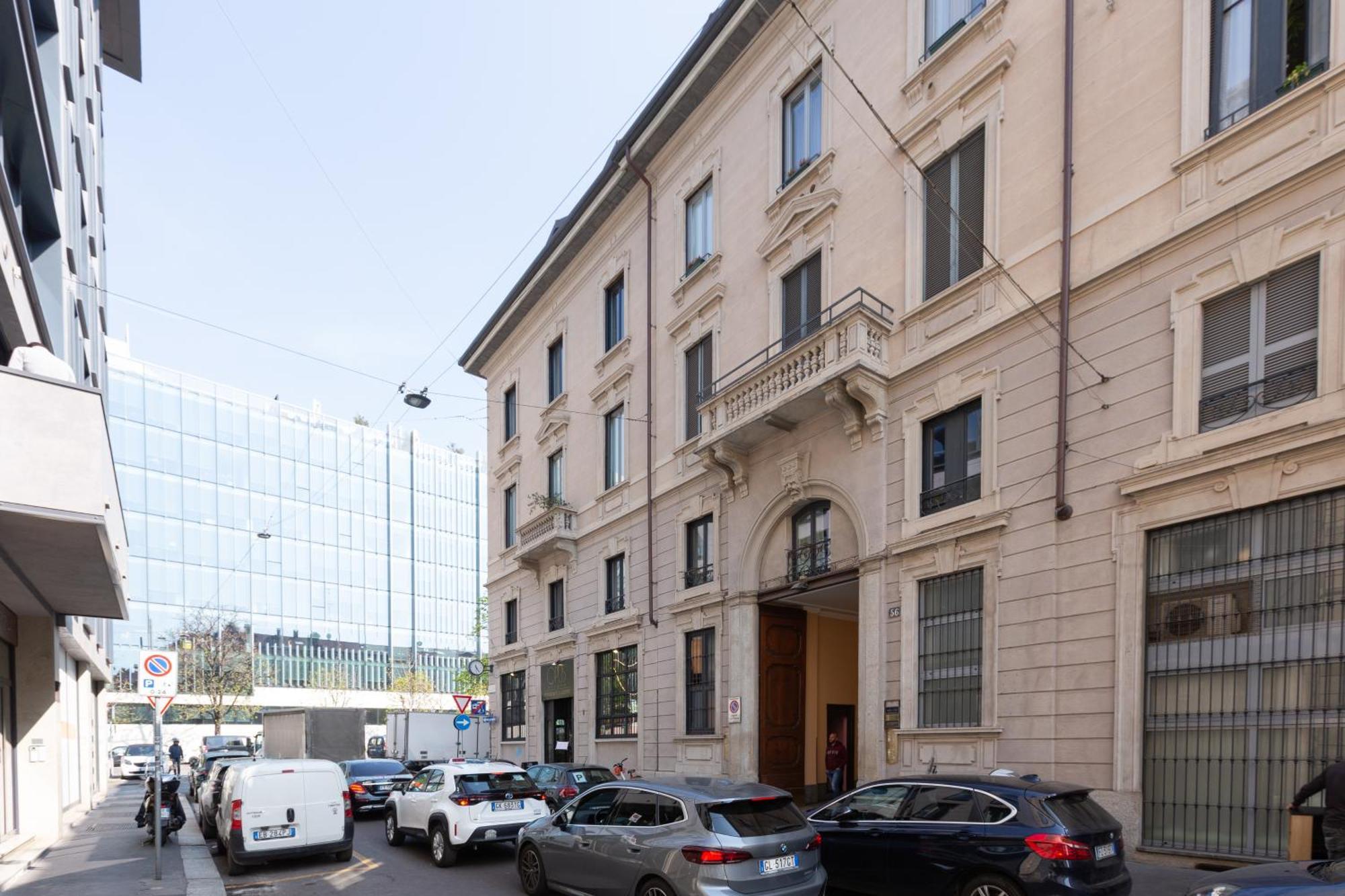 Porta Garibaldi Antique Charm Apartment มิลาน ภายนอก รูปภาพ
